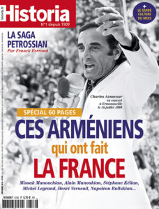 Ces Arméniens qui ont fait la France - Historia, n°876, décembre 2019