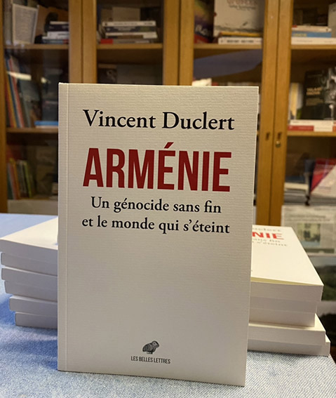 Vincent Duclert sera présent au Salon du livre de la MCA le 26 novembre